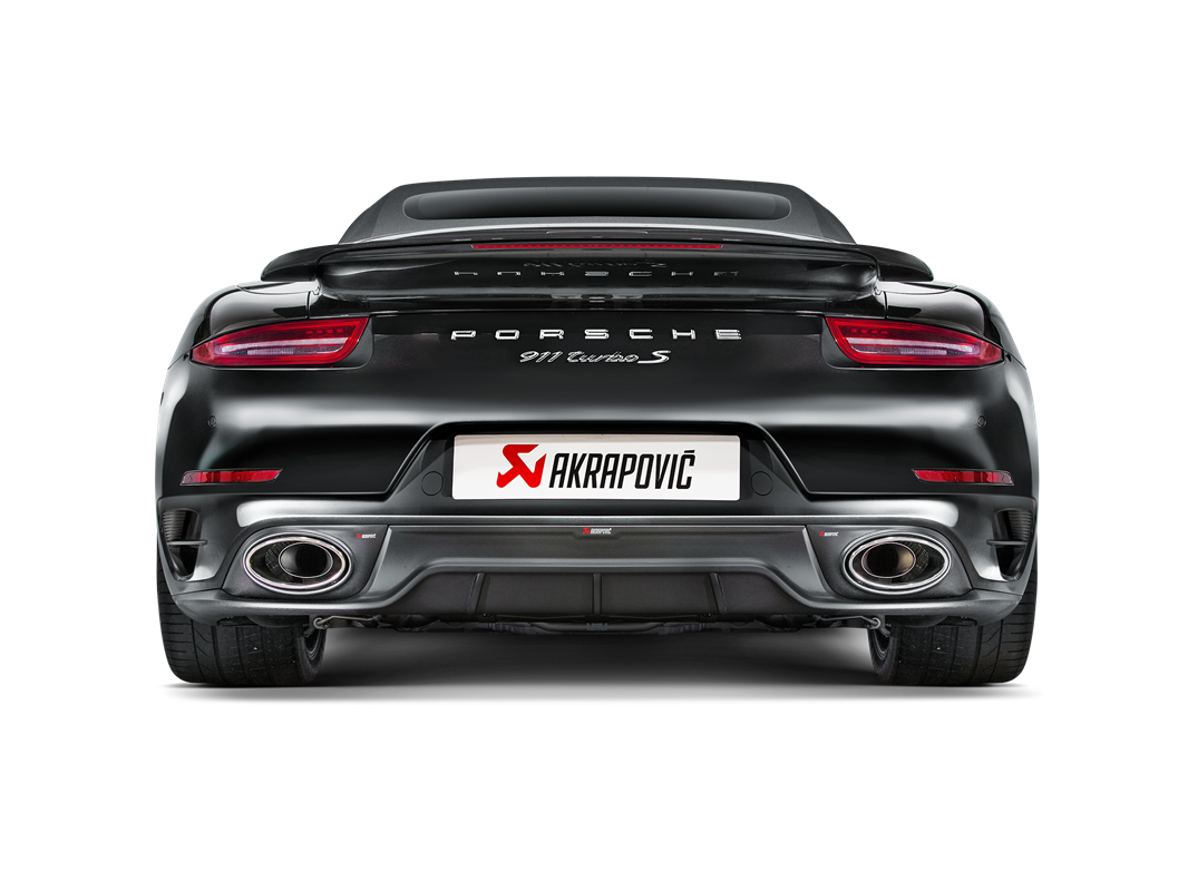 Akrapovic Slip-On Line (Titan) für Porsche 911 Turbo/Turbo S (991) 2015