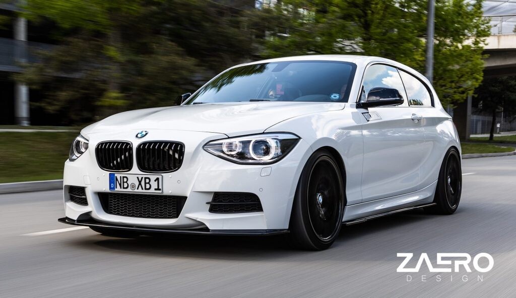 Zaero Design EVO-1 FRONTSPOILER FÜR BMW 1ER F20 | F21 – 120 – 125 – M135 (M-PAKET PRE-LCI)