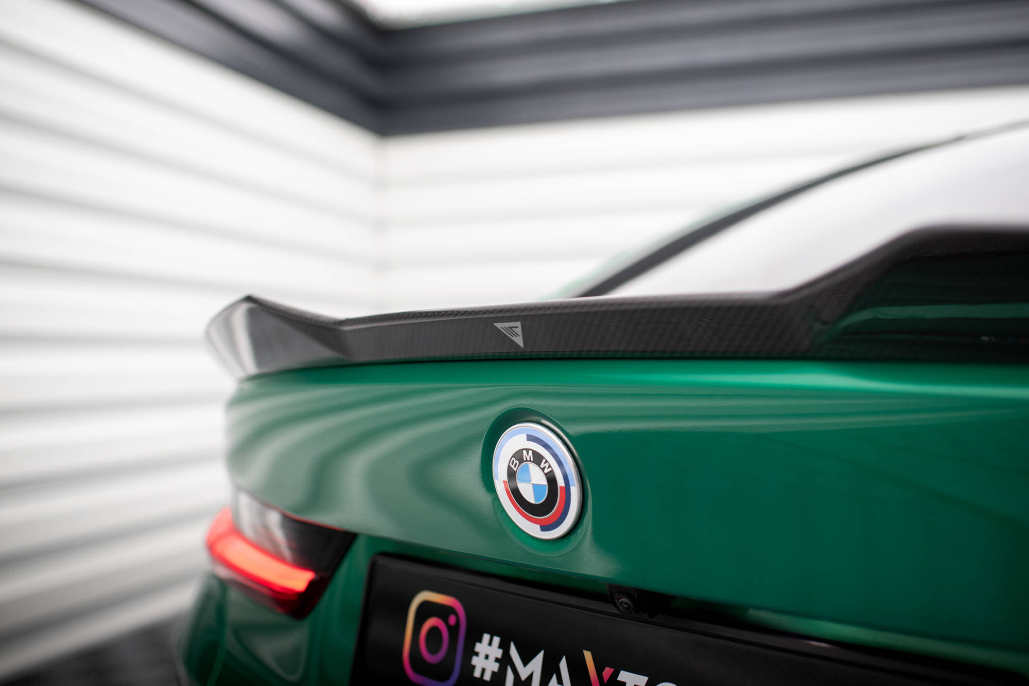 Maxton Design Carbon Fiber Heckklappenspoiler BMW M3 G80