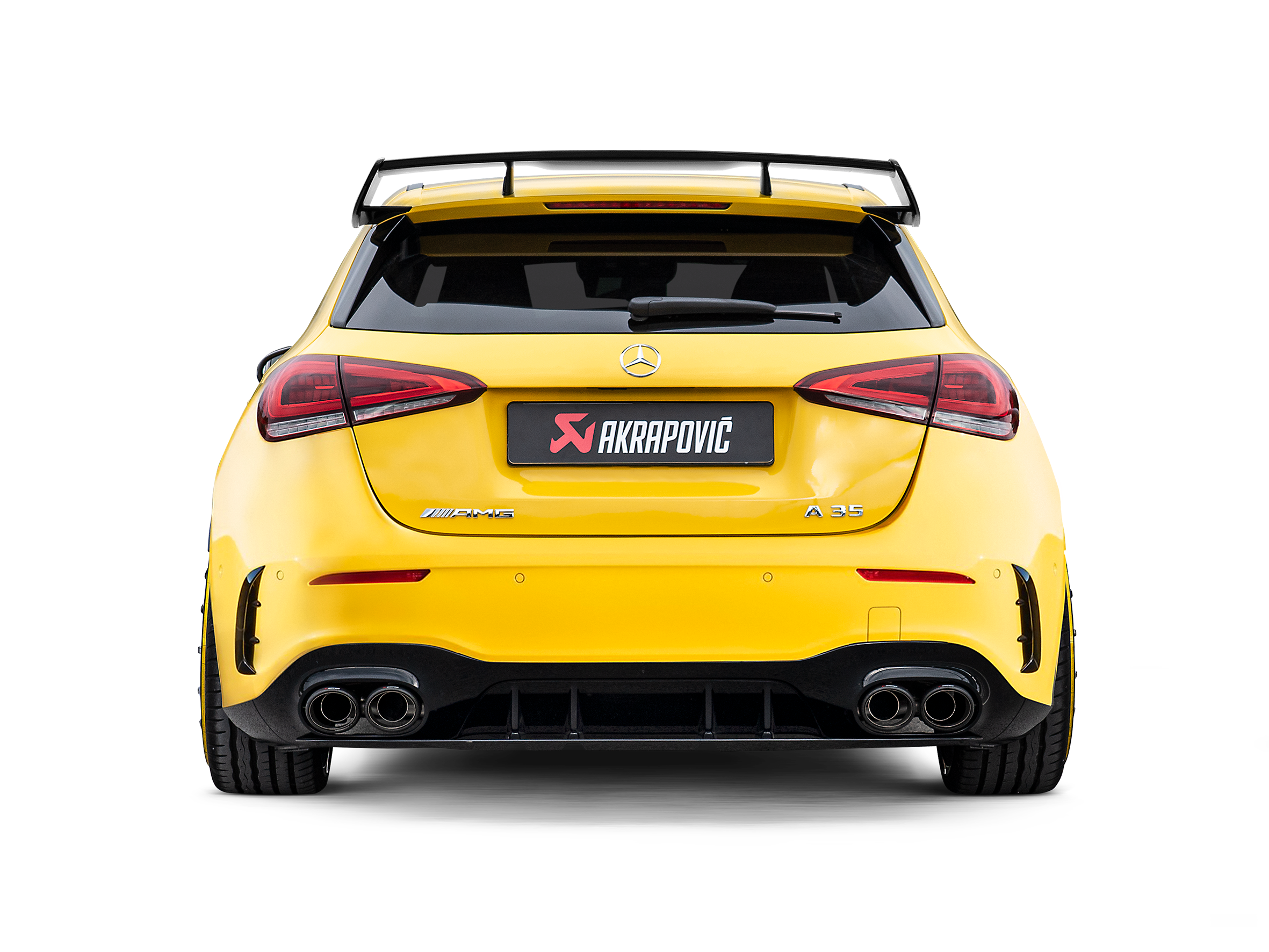 Akrapovic Slip-On Line (Titan) für Mercedes-AMG A 35 Hatchback (W177) 2022