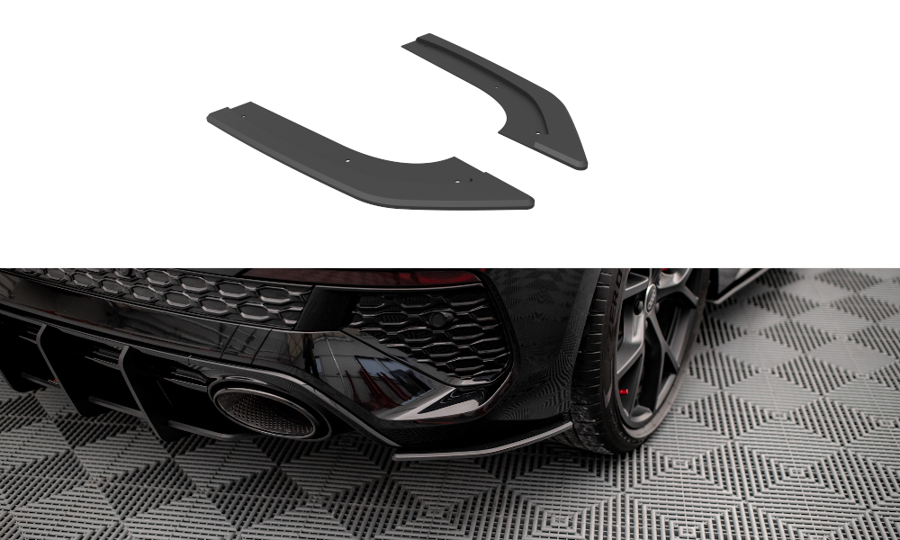 Maxton Design Street Pro Heck Ansatz Flaps Diffusor für Audi RS3 Sportback 8Y