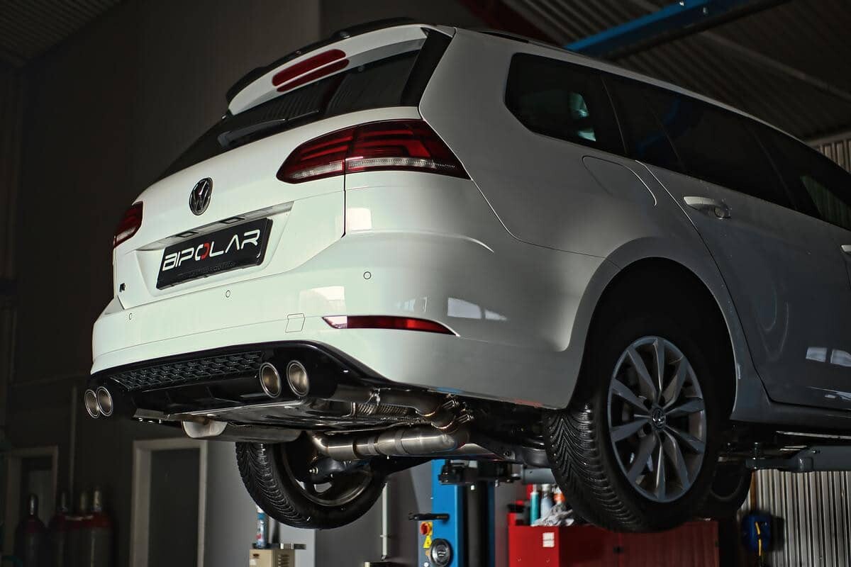 VW Golf 7 R VFL Variant CJXC Klappenauspuff Grail / Bipolar Exhaust