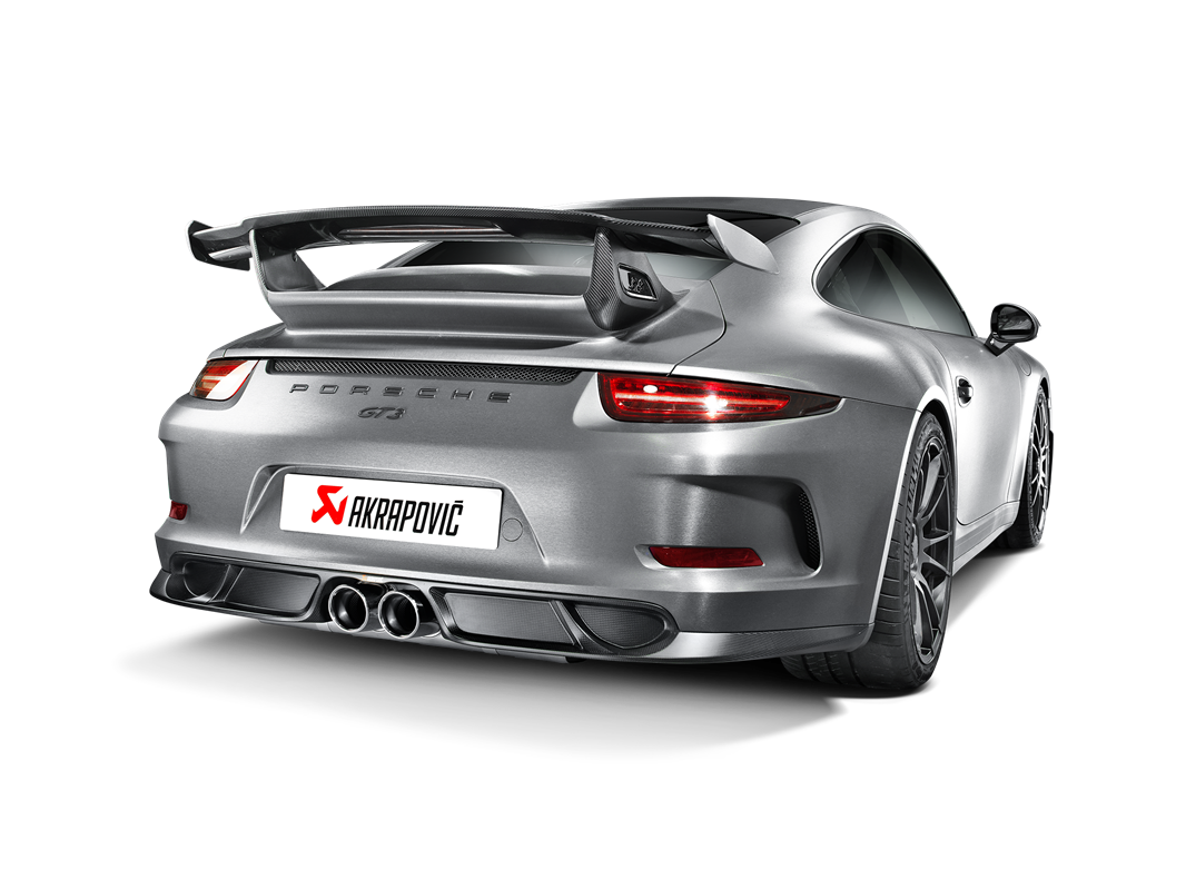 Akrapovic Carbon Heckdiffusor für Porsche 911 GT3 (991) 2017