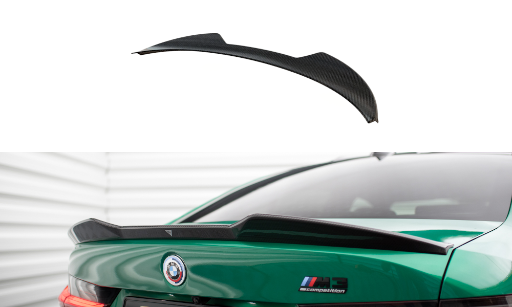 Maxton Design Carbon Fiber Heckklappenspoiler BMW M3 G80