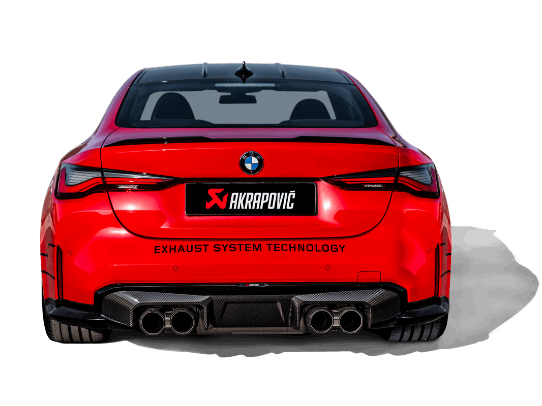 Akrapovic Carbon Heckdiffusor - Hochglanz Schwarz für BMW M4 (G82, G83) - OPF/GPF 2023